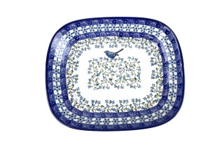 159 Bunzlau Rechthoekige schaal 1932X Rechthoekige schalen zonder oor